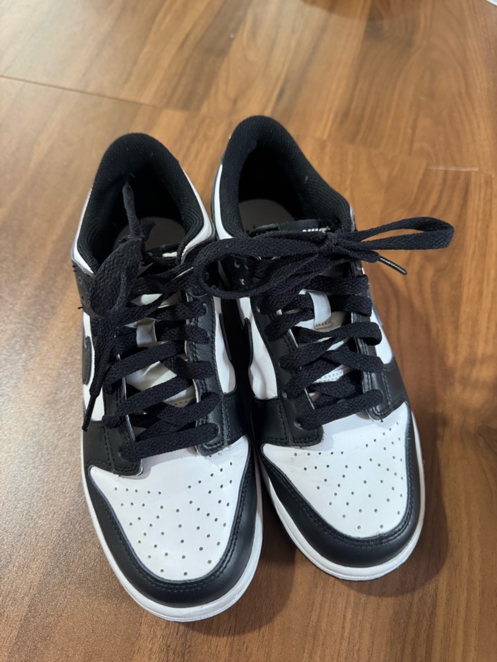 Nike Black and White Low-Top Sneakers